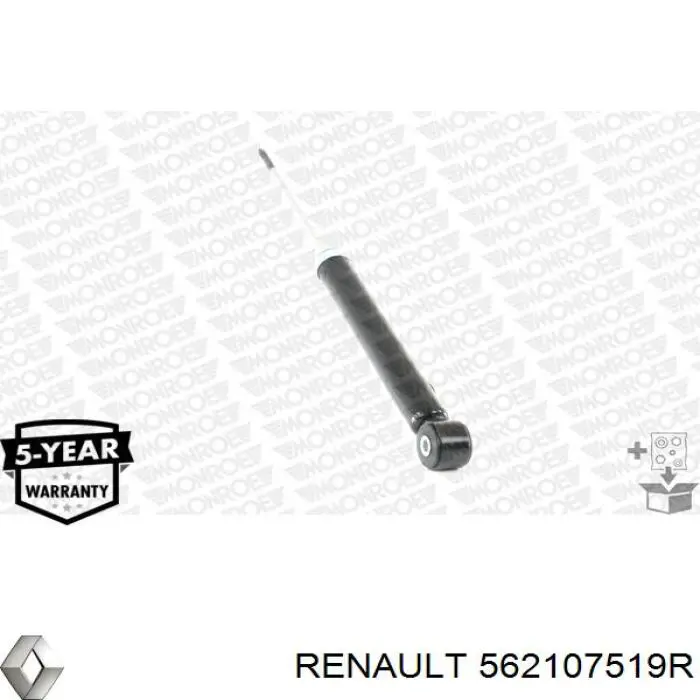 Амортизатор задний 562107519R Renault (RVI)