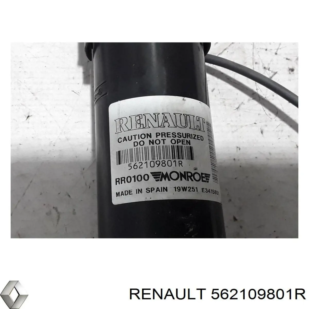 Купить 562109592R Renault (RVI) Амортизатор задний правый