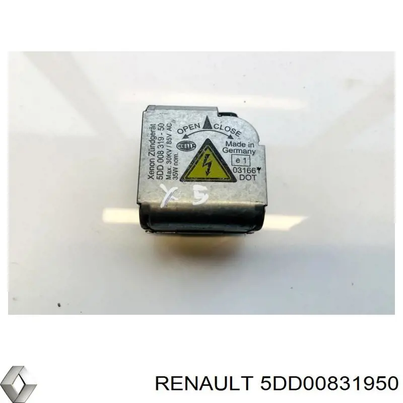 Блок розжига (ксенон) 5DD00831950 Renault (RVI)