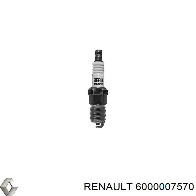 6000007570 Renault (RVI) свечи