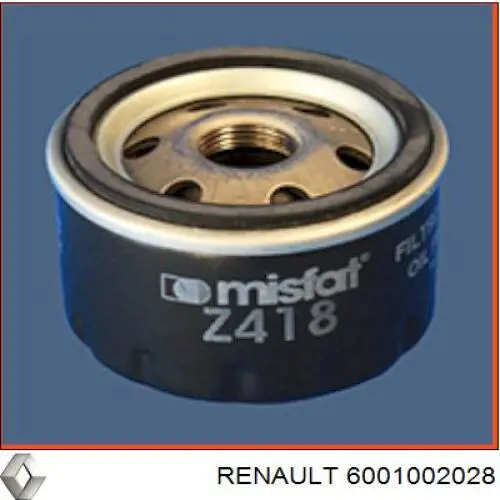Фильтр очистки масла центробежный Renault (RVI) 6001002028 цена, от 4.57 USD