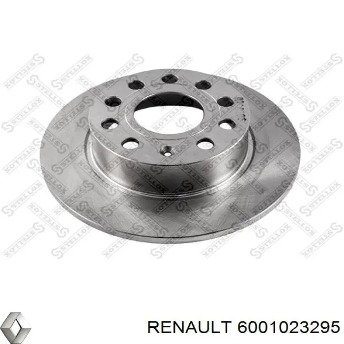 Передние тормозные диски 6001023295 Renault (RVI)