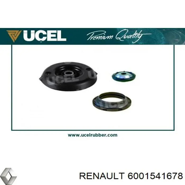 Подшипник опорный амортизатора, переднего Renault (RVI) 6001541678 цена, от 7.55 USD