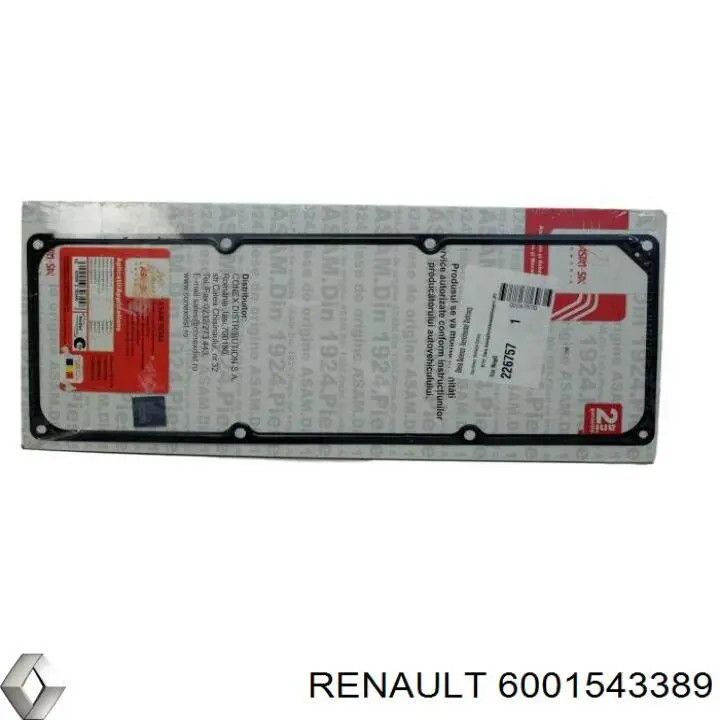 6001543389 Renault (RVI) прокладка клапанной крышки