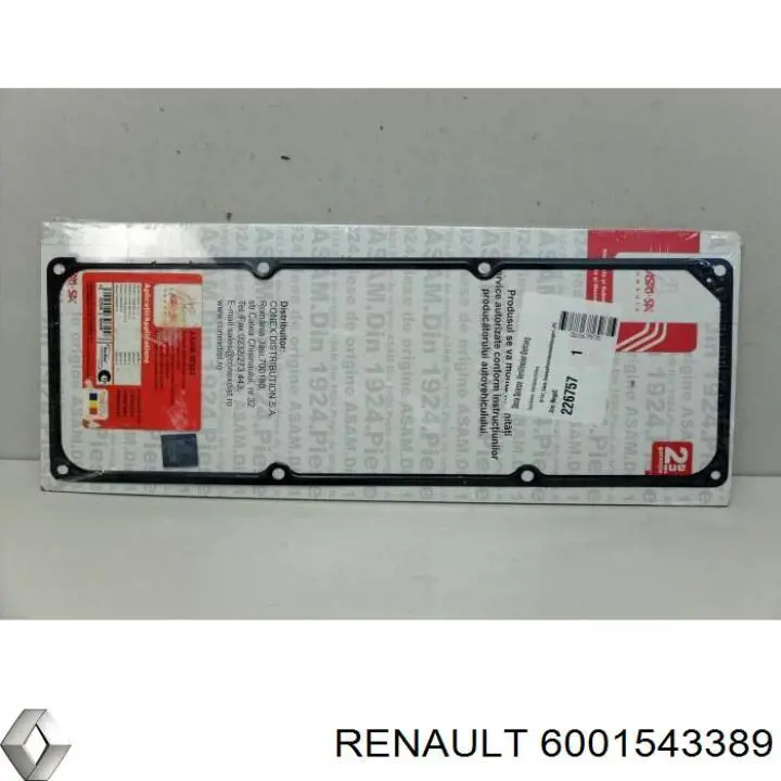 Прокладка крышки двигателя Renault (RVI) 6001543389 цена, от 9.02 USD
