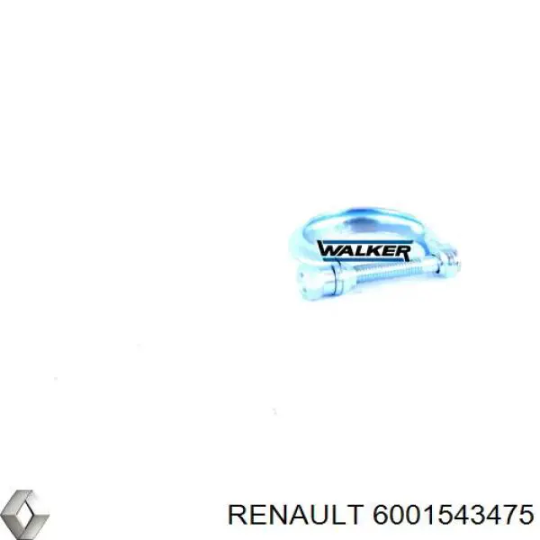 6001543475 Renault (RVI) Соединитель выхлопной передний