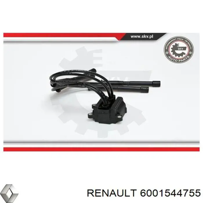 Купить 6001544755 Renault (RVI) Катушка зажигания