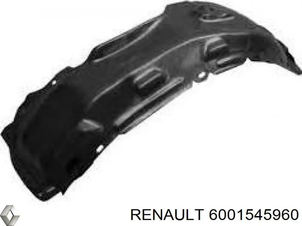 Подкрылок крыла переднего левый задний Renault (RVI) 6001545960 цена, от 26.57 USD