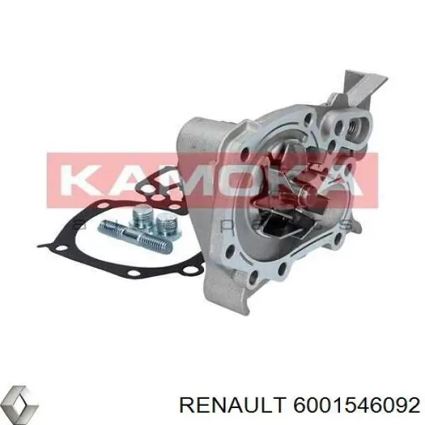 Помпа охлаждения Renault (RVI) 6001546092 цена, от 23.56 USD
