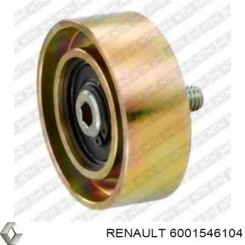 Паразитный ролик приводного ремня Renault (RVI) 6001546104 цена, от 14.91 USD