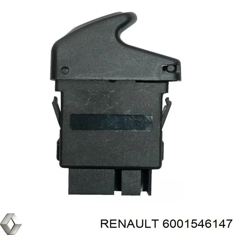 Кнопка включения мотора стеклоподъемника задняя Renault (RVI) 254114AA3A