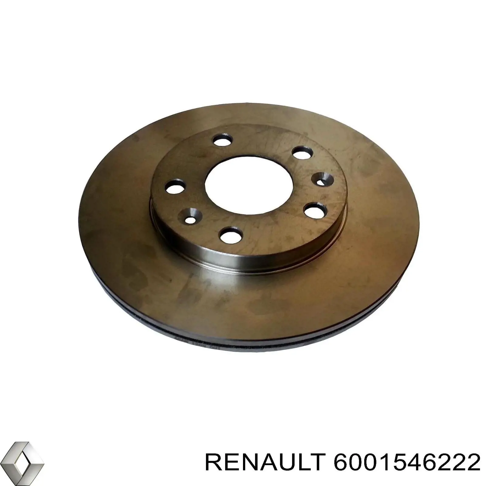 Корзина сцепления 6001546222 Renault (RVI)