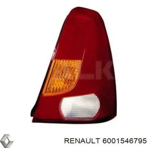 Купить 6001546795 Renault (RVI) Задняя правая фара