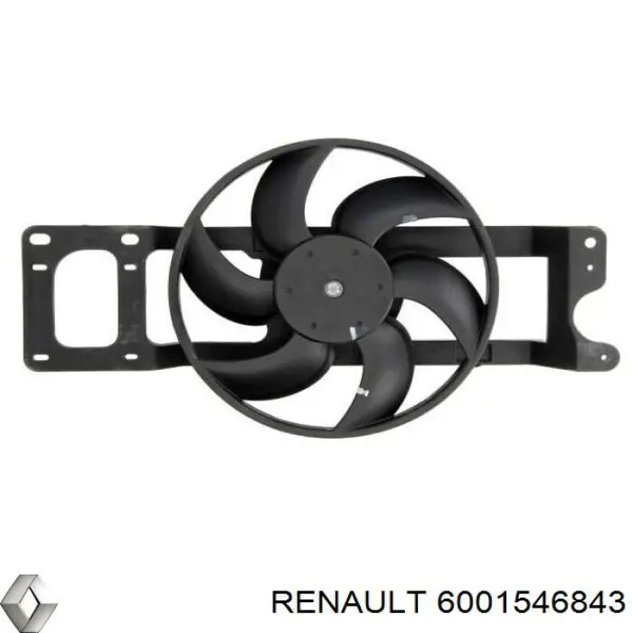 Электровентилятор охлаждения в сборе Renault (RVI) 6001546843 цена, от 46.48 USD