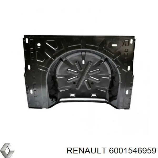Днище багажника (ниша запасного колеса) на Renault LOGAN I 