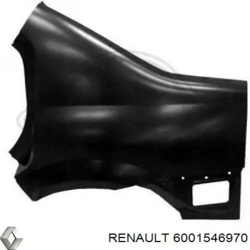 6001546970 Renault (RVI) pára-lama traseiro esquerdo