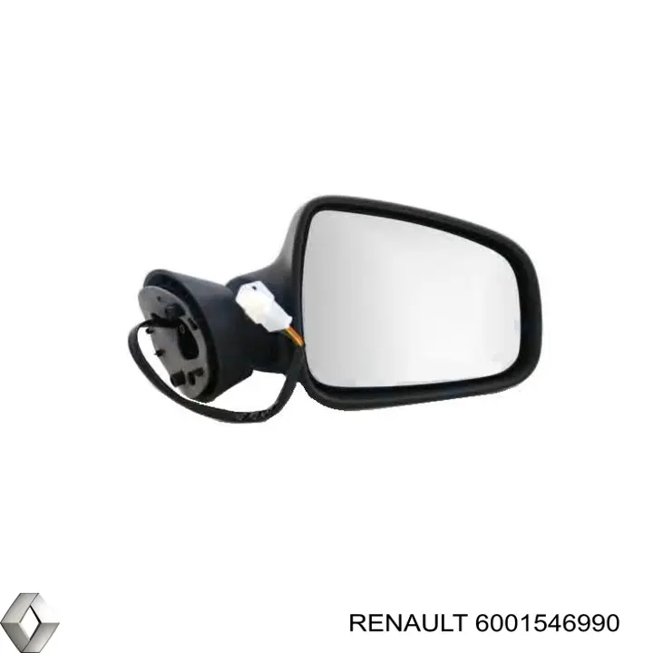 Наружное зеркало правое Renault (RVI) 6001546990 цена, от 20.18 USD