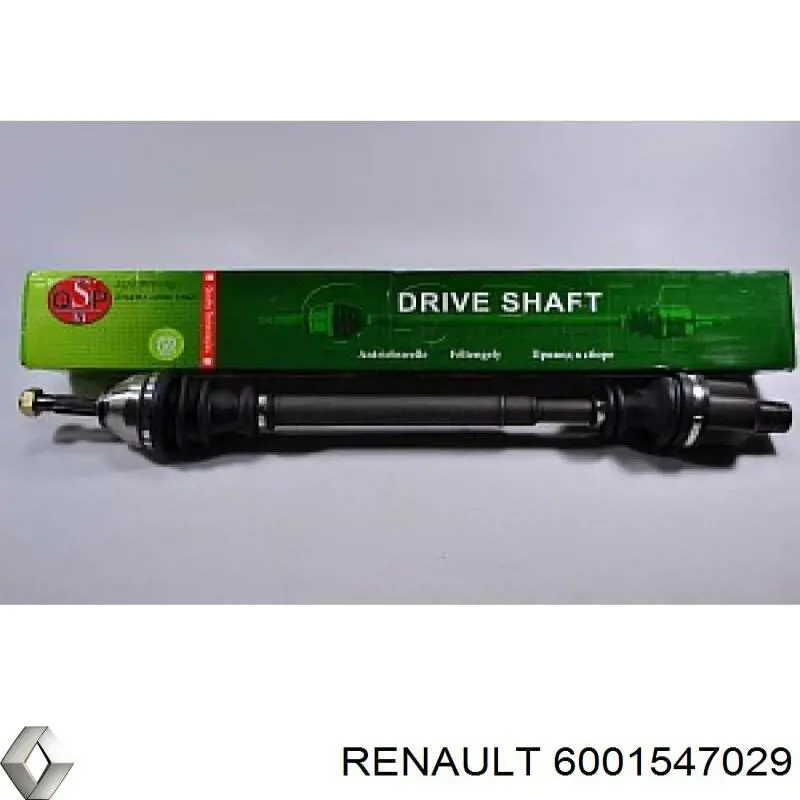 Привод передний правый Renault (RVI) 6001547029 цена, от 57.50 USD