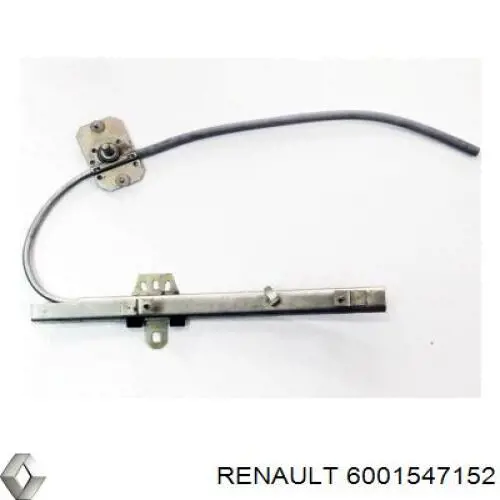 Механизм стеклоподъемника двери задней правой 6001547152 Renault (RVI)