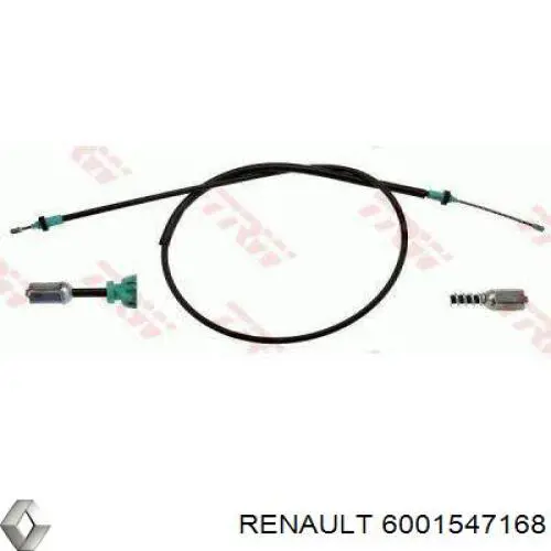 Задний трос ручника 6001547168 Renault (RVI)