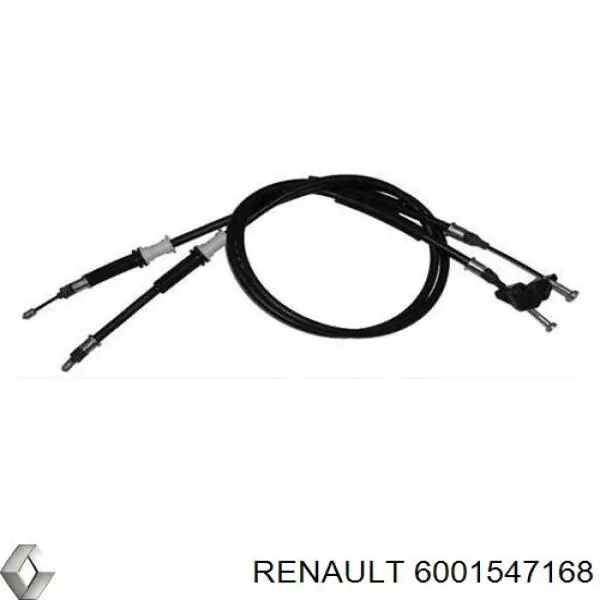 Задний трос ручника 6001547168 Renault (RVI)