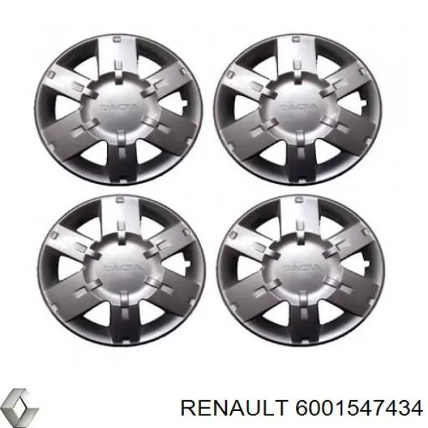 6001547434 Renault (RVI) coberta de disco de roda