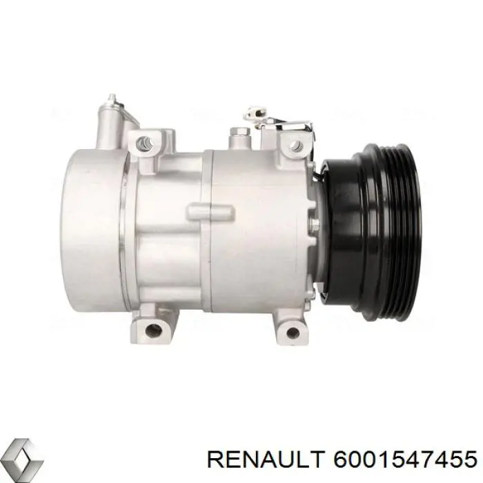 Компрессор кондиционера 6001547455 Renault (RVI)