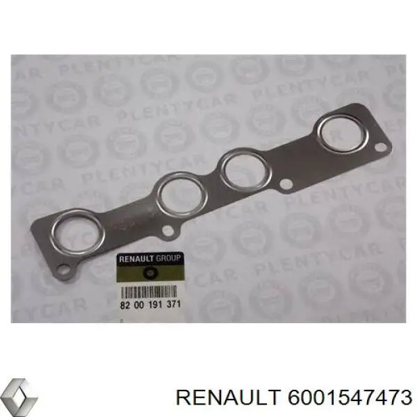 Прокладка приемной трубы глушителя Renault (RVI) 6001547473