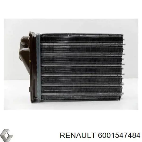 6001547484 Renault (RVI) radiador de forno (de aquecedor)