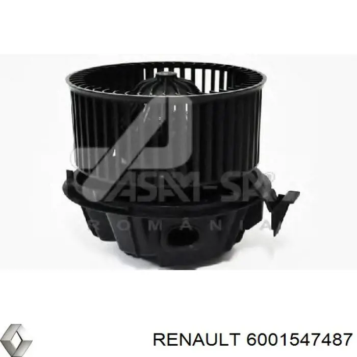 Motor eléctrico, ventilador habitáculo 6001547487 Renault (RVI)