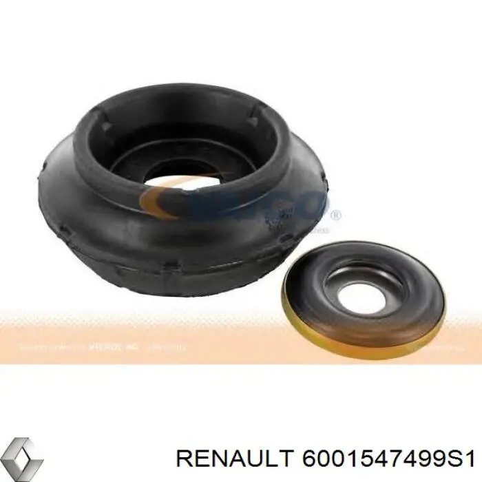 Опора стойки амортизатора переднего Renault (RVI) 6001547499S1 цена, от 11.66 USD