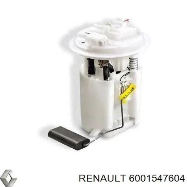 6001547604 Renault (RVI) módulo de bomba de combustível com sensor do nível de combustível
