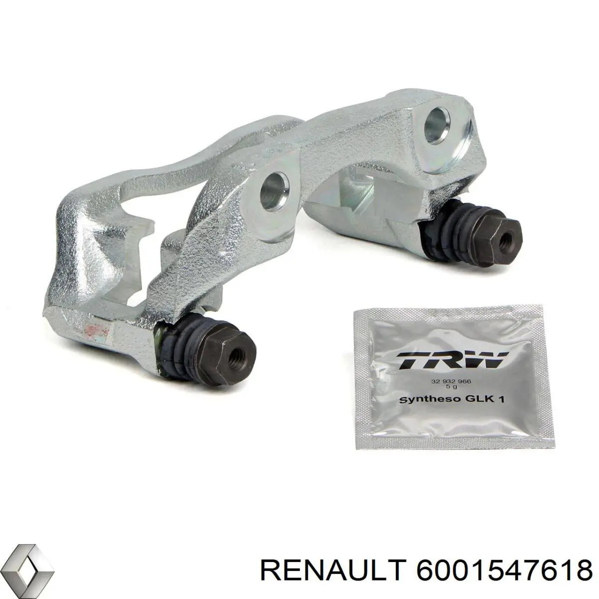 Soporte, pinza de freno delantera 6001547618 Renault (RVI)