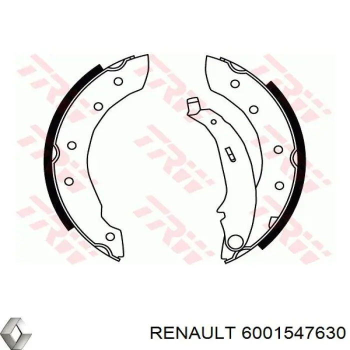 Тормоза рабочие задние ножные и тормозные барабаны Renault (RVI) 6001547630 цена, от 18.48 USD