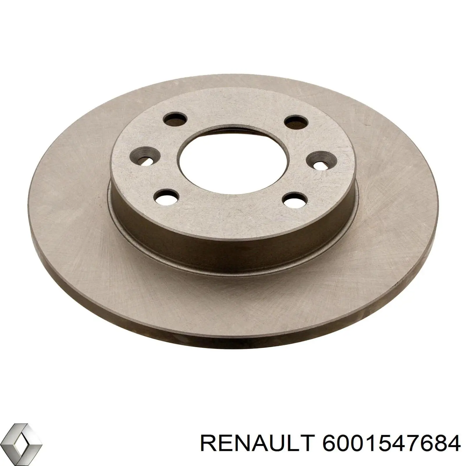 6001547684 Renault (RVI) диск тормозной передний