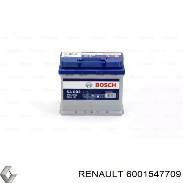 Аккумулятор Renault (RVI) 6001547709
