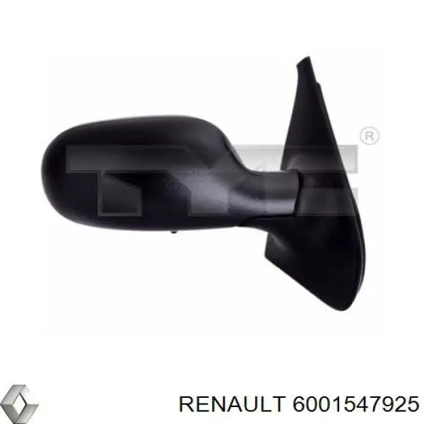 6001547925 Renault (RVI) зеркальный элемент зеркала заднего вида