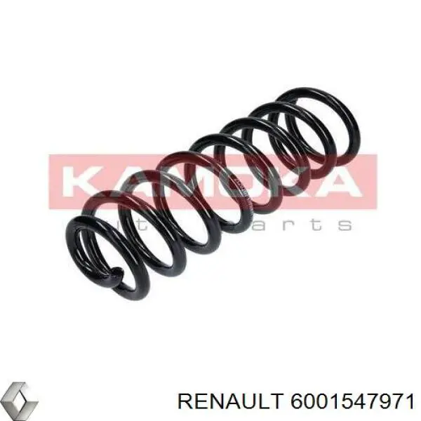 Задняя пружина 6001547971 Renault (RVI)