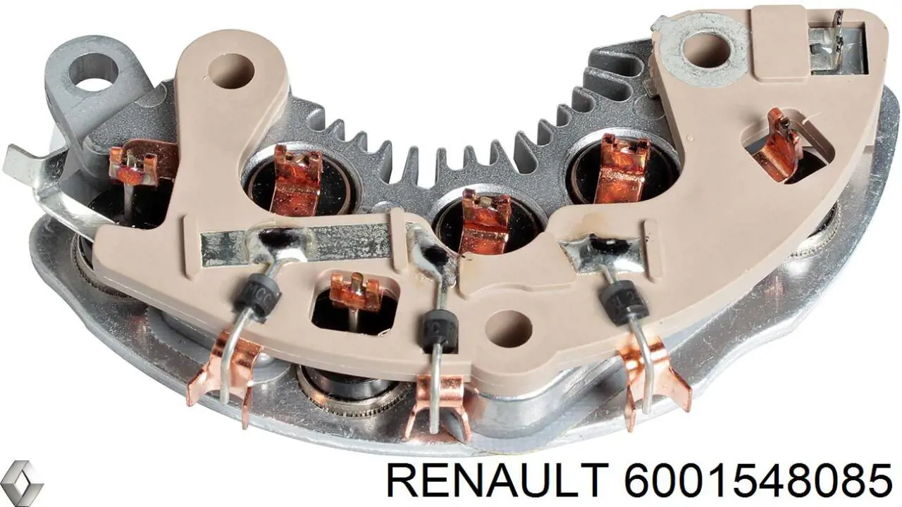 6001548085 Renault (RVI) eixo de diodos do gerador