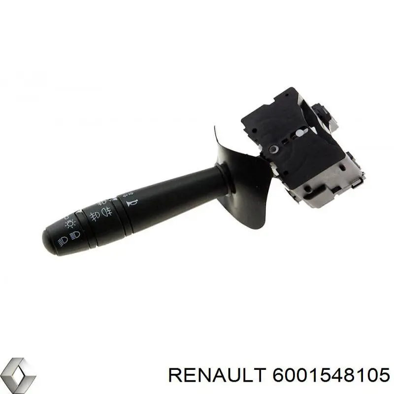 6001548105 Renault (RVI) anel airbag de contato, cabo plano do volante