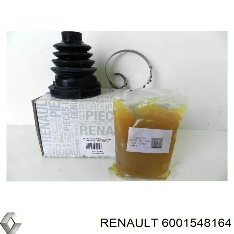 Пыльник ШРУСа внутренний, левый Renault (RVI) 6001548164