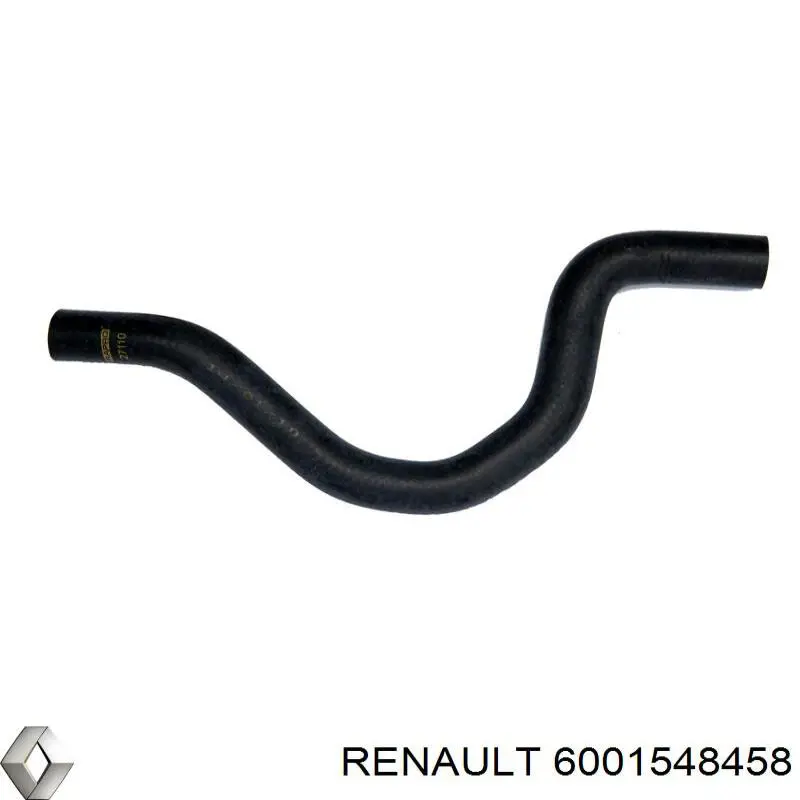 Шланг радиатора отопителя (печки), обратка Renault (RVI) 6001548458
