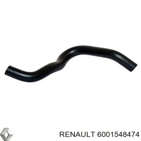 Шланг радиатора отопителя (печки), подача Renault (RVI) 6001548474