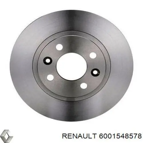 6001548578 Renault (RVI) диск тормозной передний