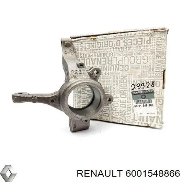 Цапфа (поворотный кулак) передний правый Renault (RVI) 6001548866