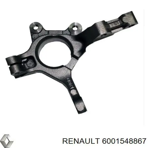6001548867 Renault (RVI) pino moente (extremidade do eixo dianteiro direito)