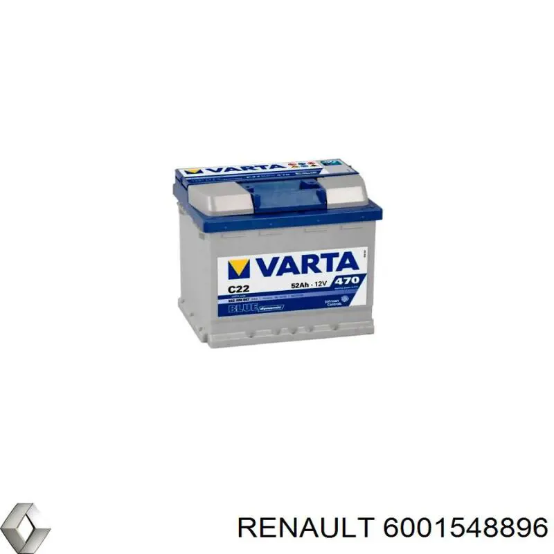 Купить 6001548896 Renault (RVI) Батарея аккумуляторная