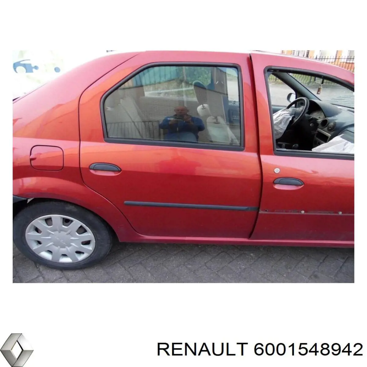 6001548942 Renault (RVI) porta traseira direita