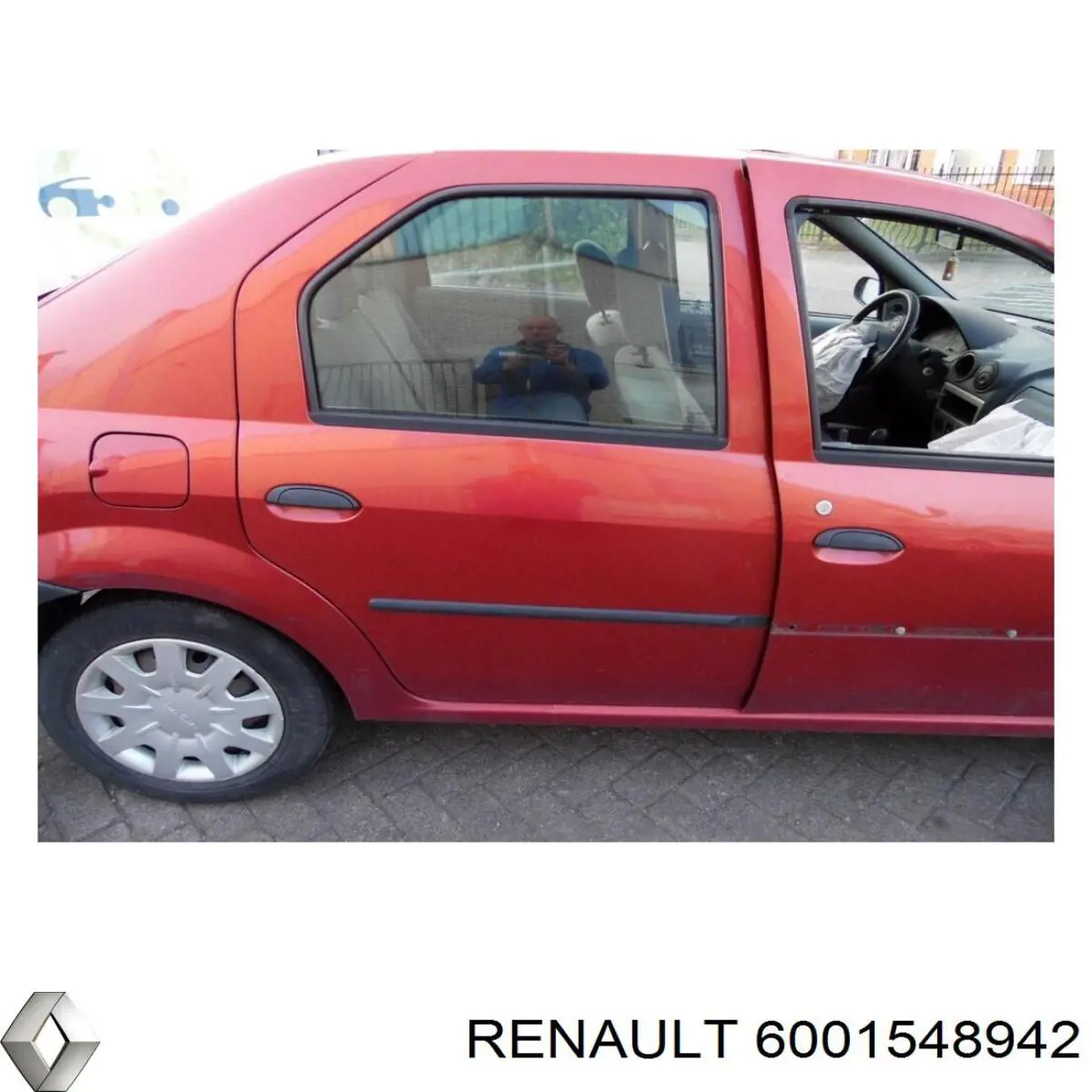  Дверь задняя правая Renault LOGAN 1