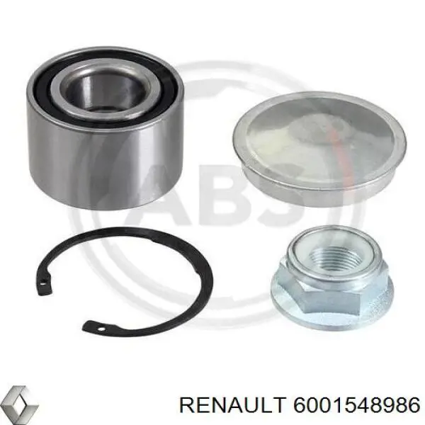 Подшипник ступицы задней RENAULT 6001548986